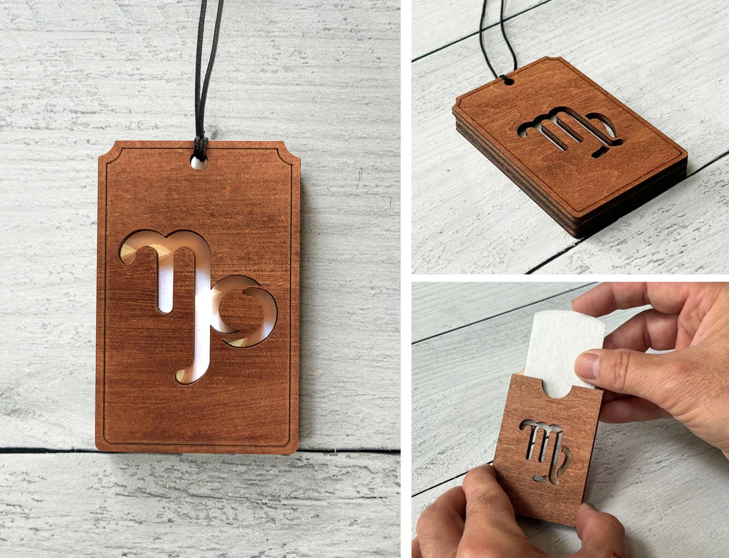 Egyedi Autós illatosító HOROSZKÓP (SKORPIÓ)