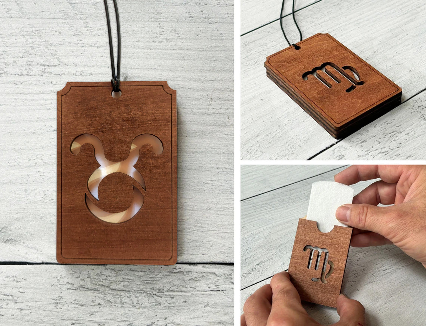 Egyedi Autós illatosító HOROSZKÓP (SKORPIÓ)