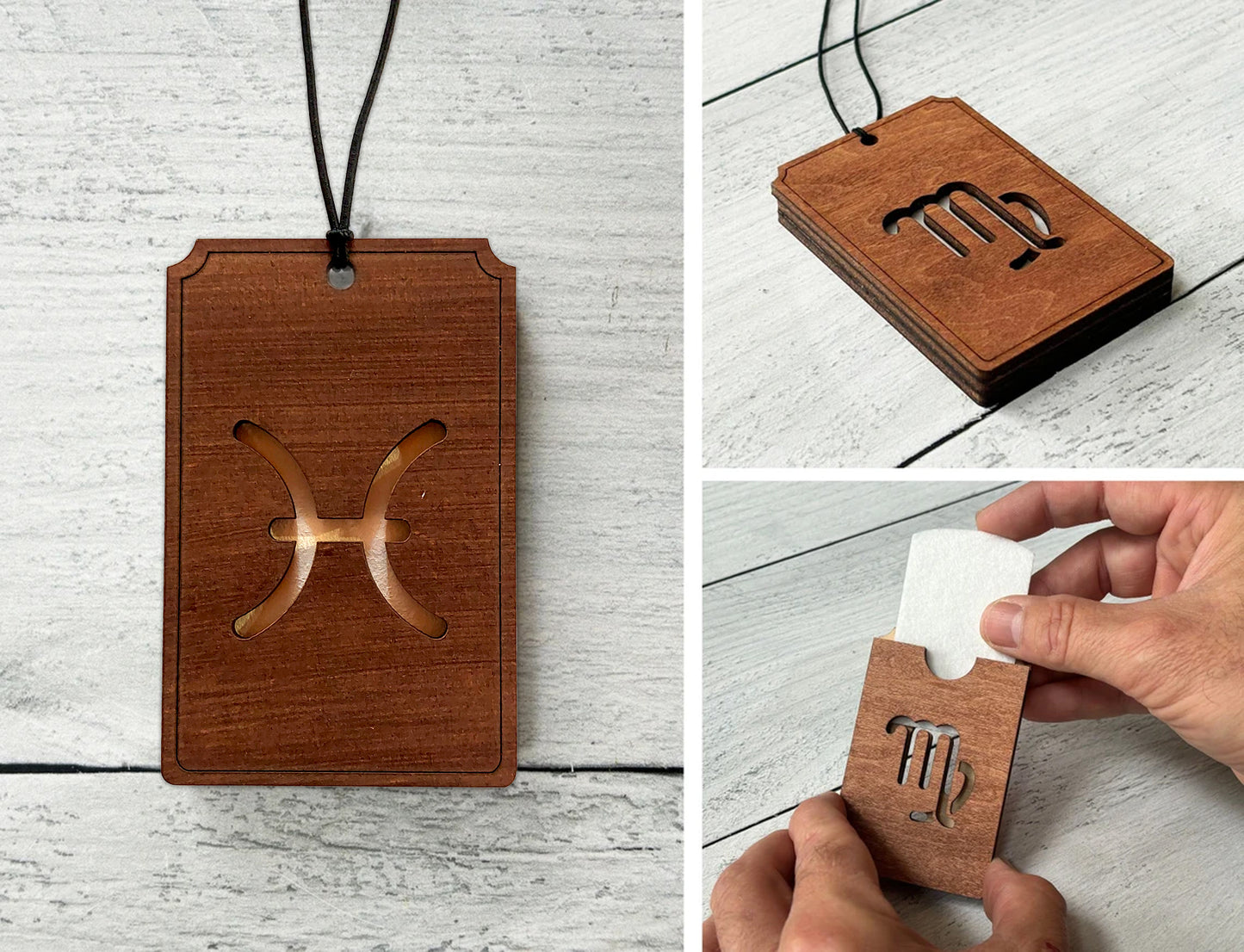 Egyedi Autós illatosító HOROSZKÓP (SKORPIÓ)