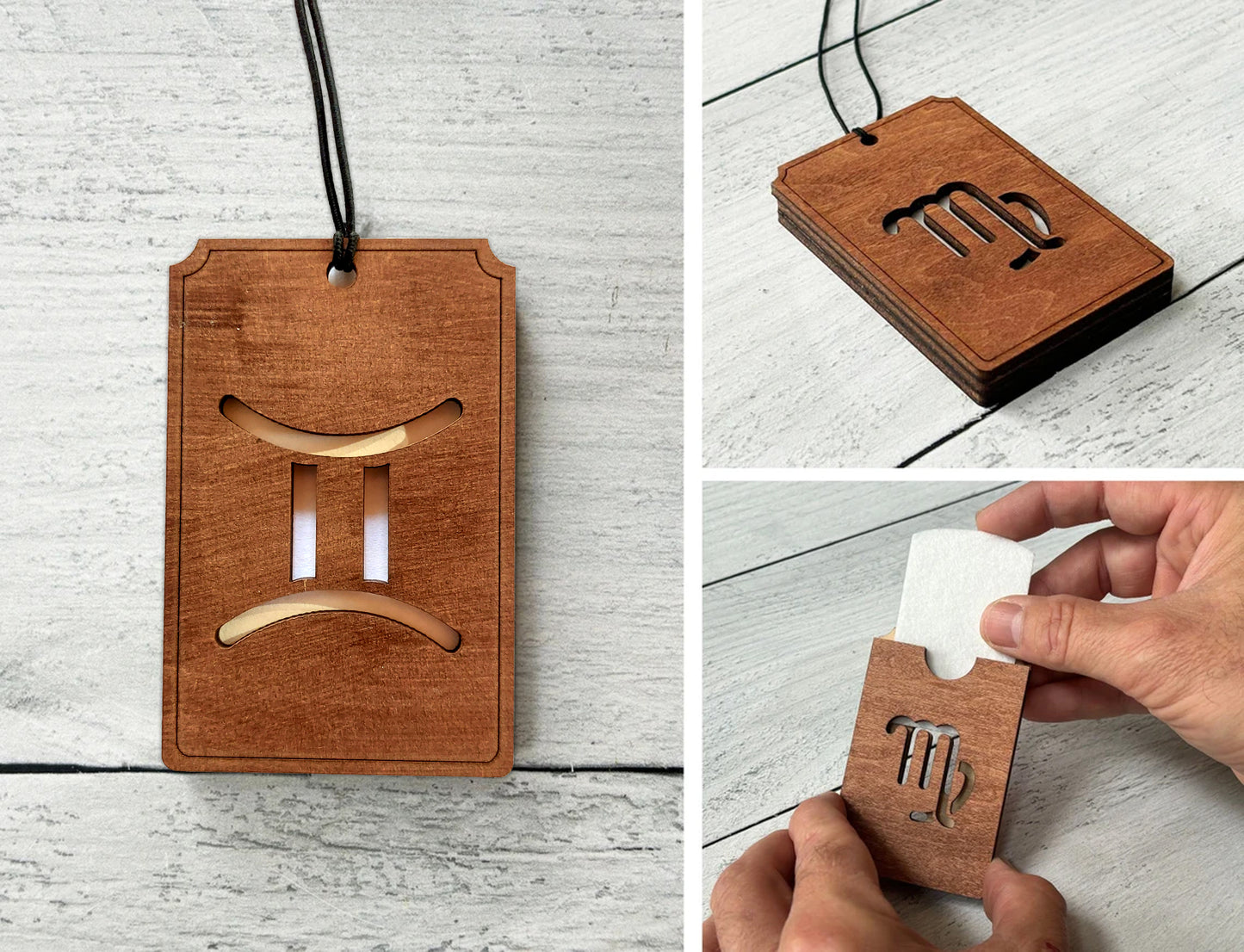 Egyedi Autós illatosító HOROSZKÓP (SKORPIÓ)