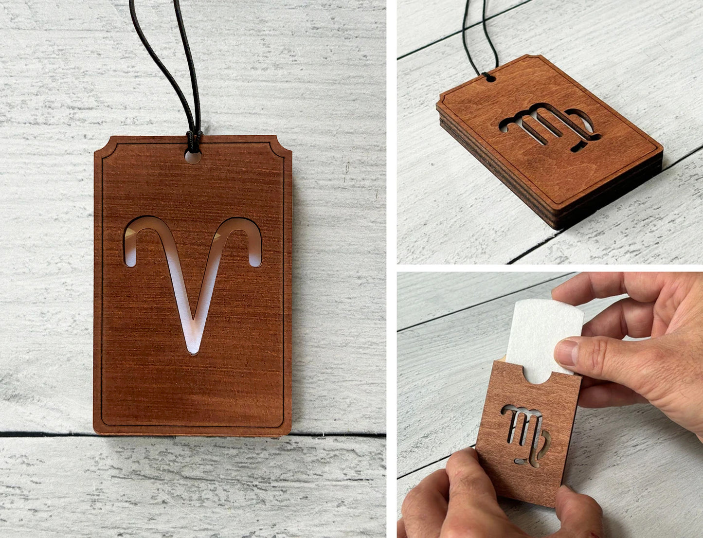 Egyedi Autós illatosító HOROSZKÓP (SKORPIÓ)