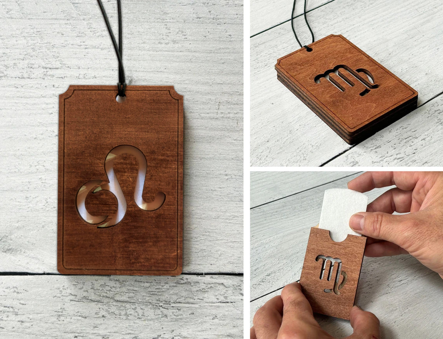 Egyedi Autós illatosító HOROSZKÓP (SKORPIÓ)