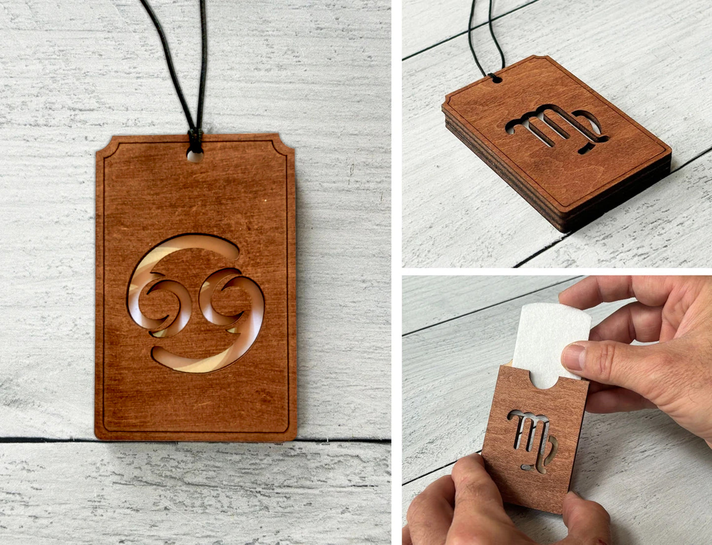 Egyedi Autós illatosító HOROSZKÓP (SKORPIÓ)