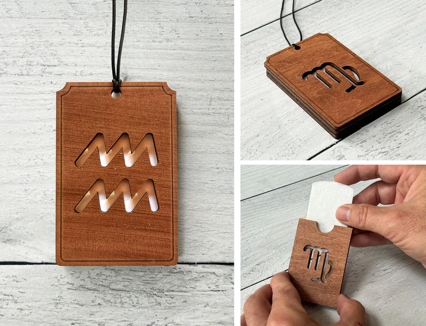 Egyedi Autós illatosító HOROSZKÓP (SKORPIÓ)