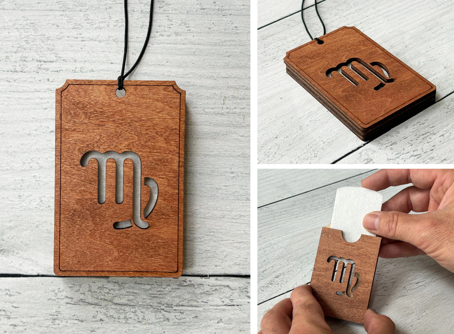 Egyedi Autós illatosító HOROSZKÓP (SKORPIÓ)