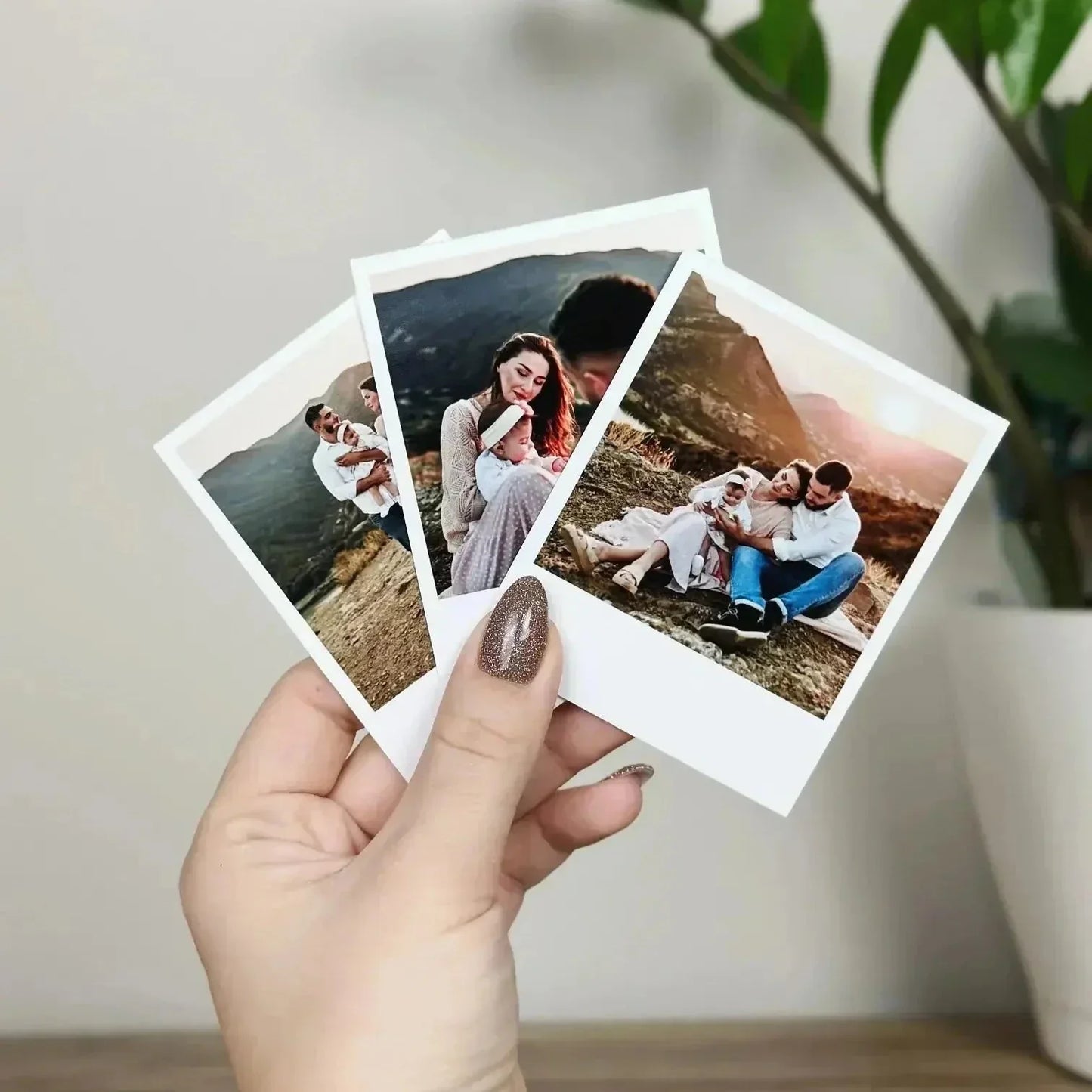 RETRO Polaroid stílusú emlékmágnes