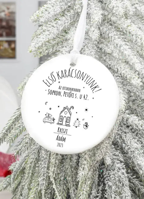 Első karácsonyunk - Az otthonunkban