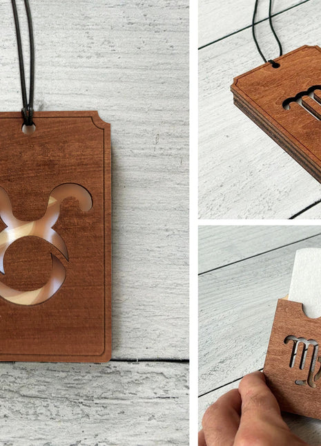 Egyedi Autós illatosító HOROSZKÓP (IKREK)