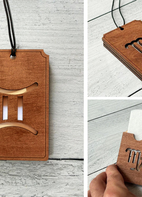 Egyedi Autós illatosító HOROSZKÓP (RÁK)