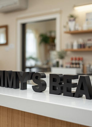 Egyedi 3D Felirat – Prémium Pult és fal Dekor