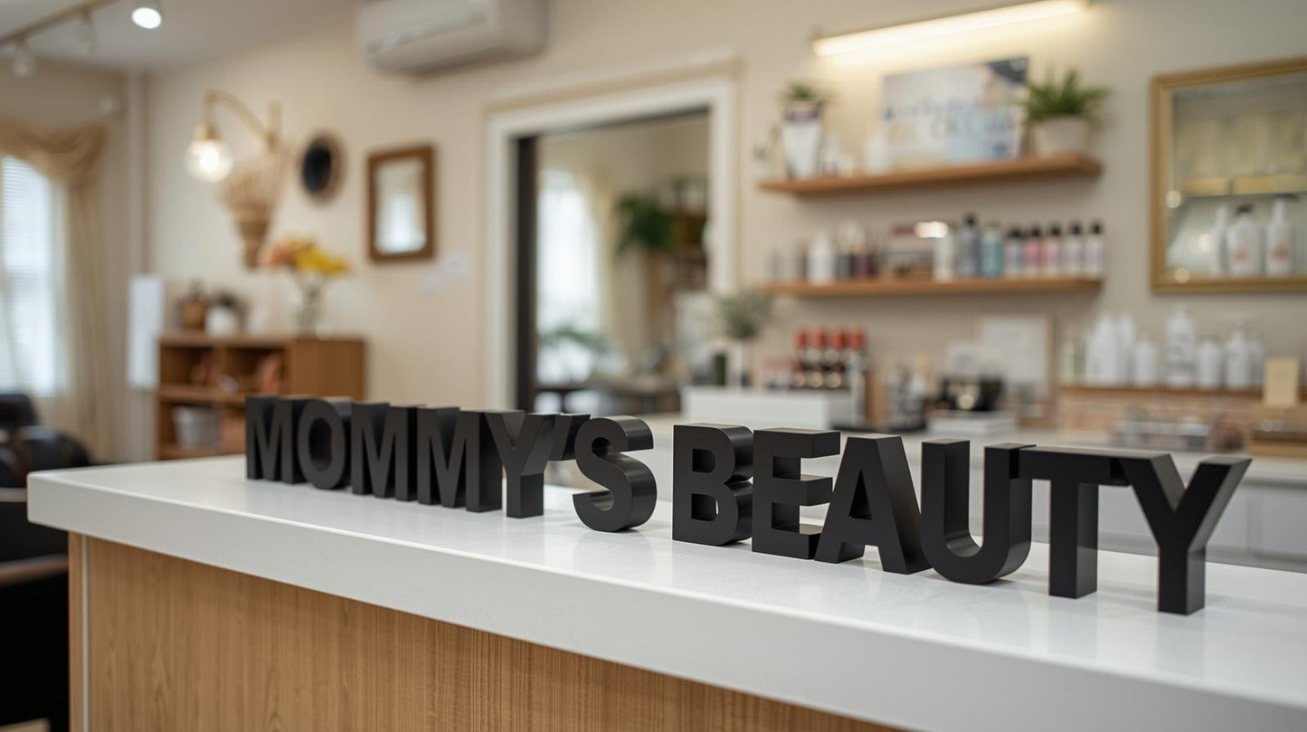 Egyedi 3D Felirat – Prémium Pult és fal Dekor