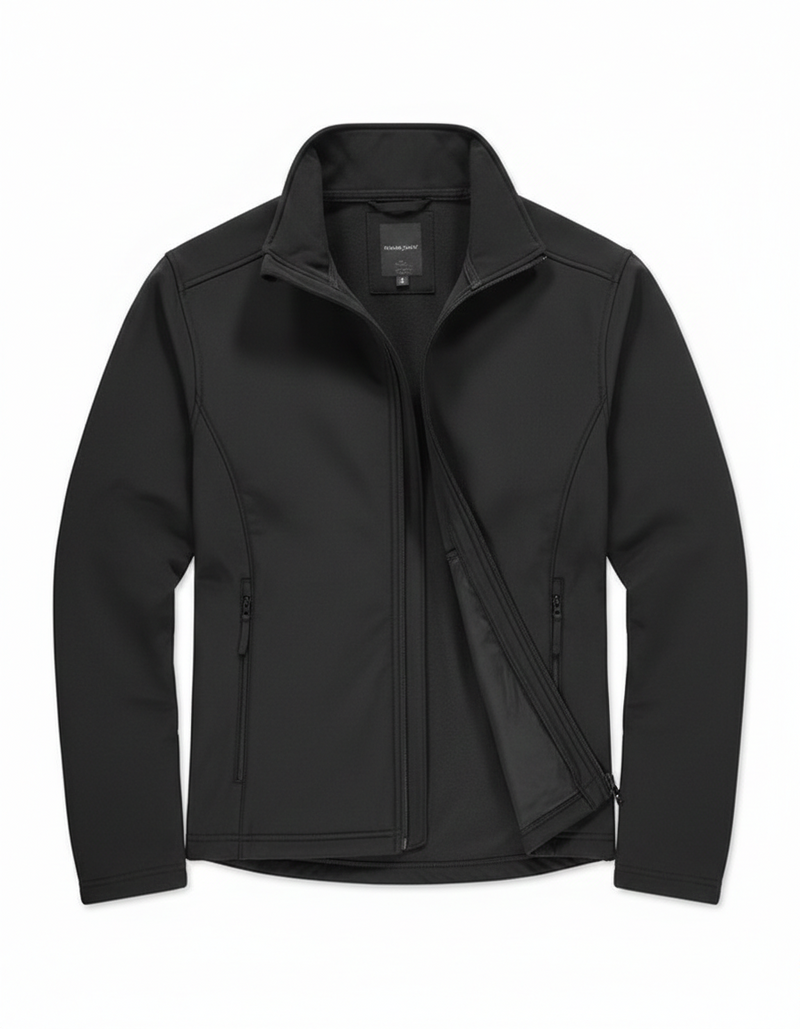 Prémium Emblémázható Softshell Kabát – Vízlepergető és Szélálló Céges Munkaruha