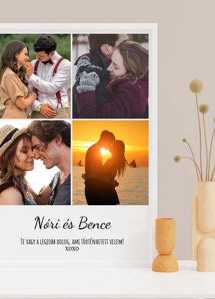 4 fotóból álló fotókollázs