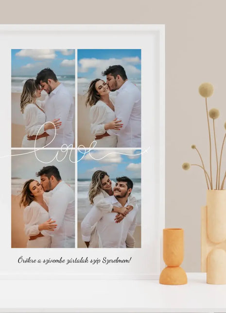 "love" fotókollázs