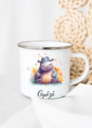 Győző fém gyerekbögre